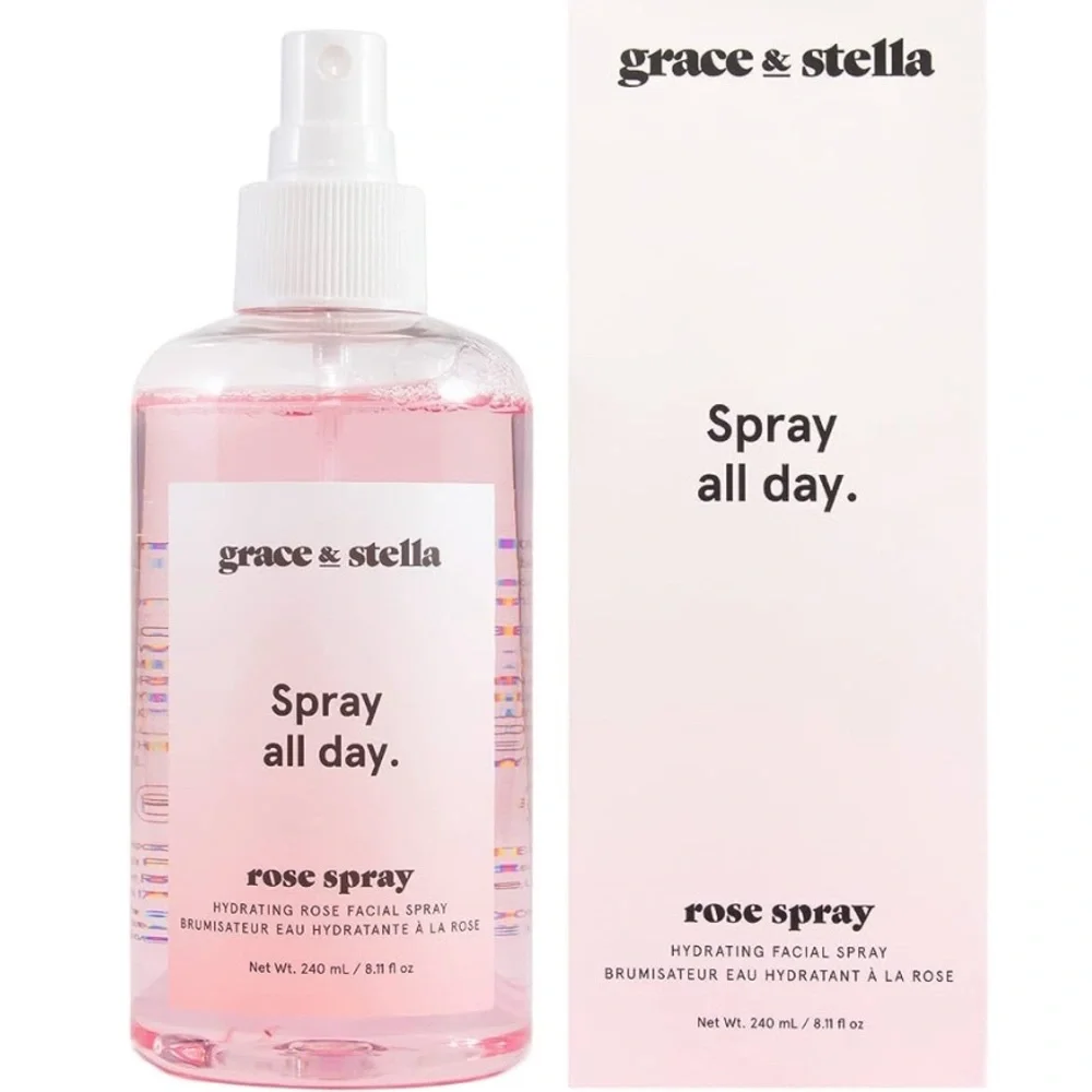 Rose water facial spray Grace & Stella new sealed - Picture 1 of 5